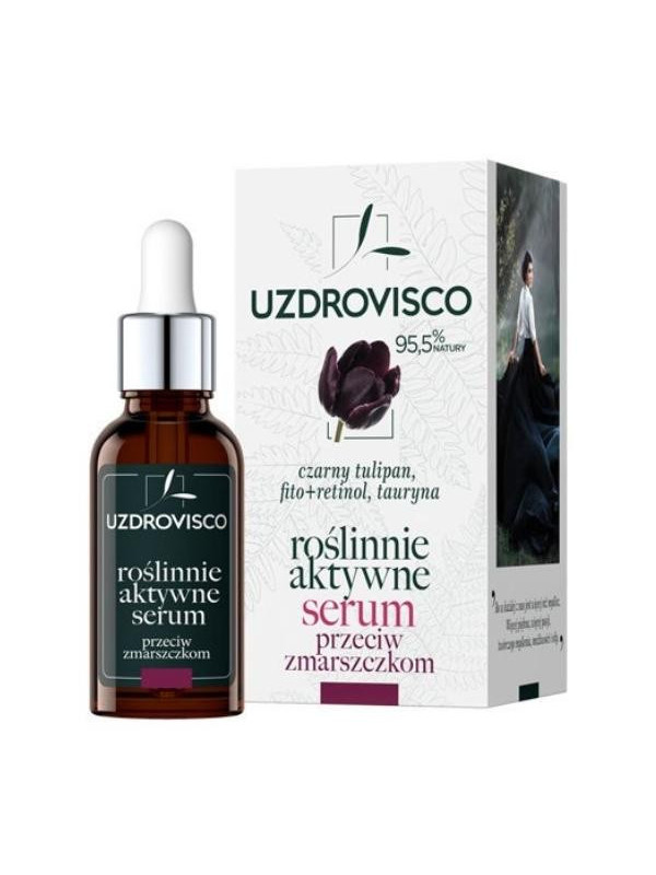 Uzdrovisco Рослина активна Serum проти зморшок Чорний тюльпан 30 мл