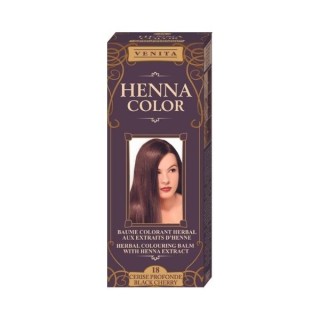 Бальзам Venita Henna Color Coloring з екстрактом хни /18/ Чорна вишня 75 мл