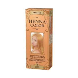 Venita Henna Color Coloring бальзам з екстрактом хни /2/ Jantar 75 мл