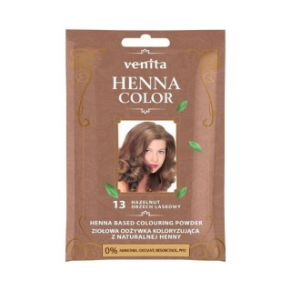 Venita Henna Color herbal Conditioner coloring with natural henna /13/ Hazelnut 25 g