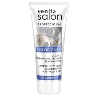 Venita Salon Professional Color Care shampoo voor Blond en grijs haar Platinum 200 ml