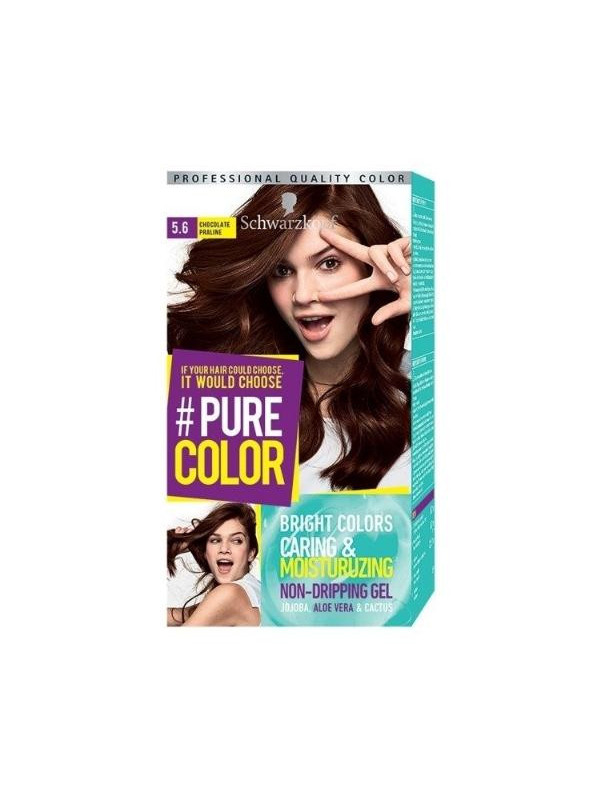 Schwarzkopf Pure Color Haarverf / 5 .6/ Chocolade Praliné