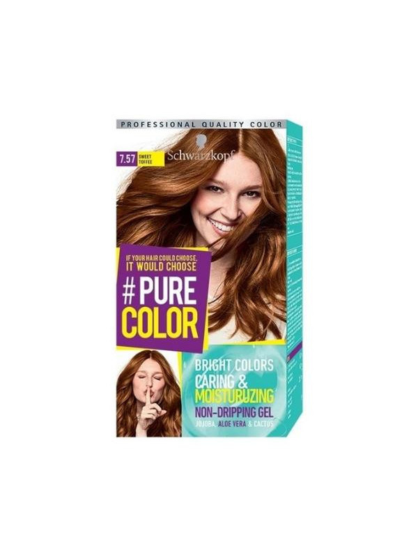 Фарба для волосся Schwarzkopf Pure Color /7.57/ Sweet Toffee