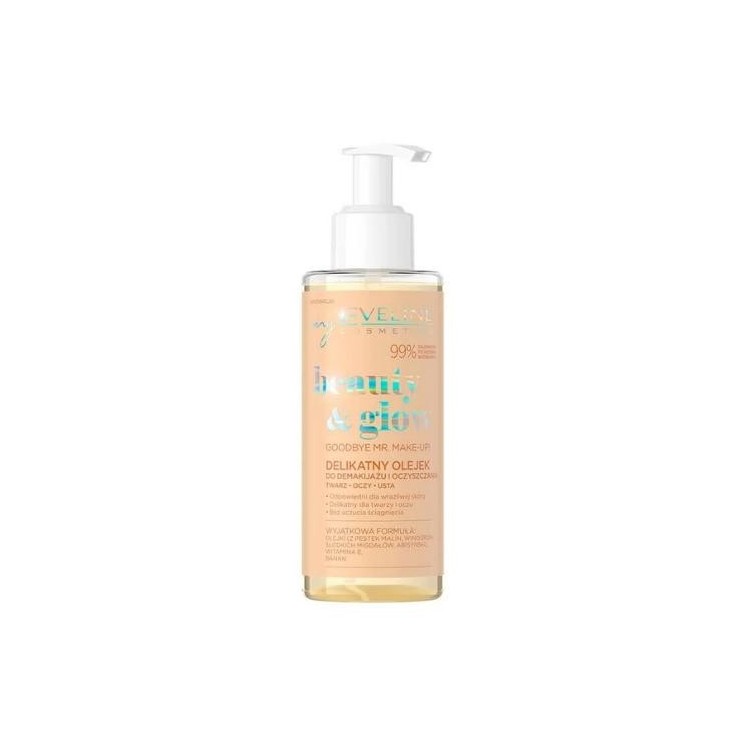 Eveline Beauty & Glow Goodbye Mr. Make-up ! Huile démaquillante douce 145 ml