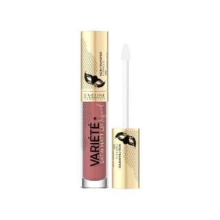 Eveline Variete Satin Vloeibare lippenstift met hyaluronzuur /04/ Toffee 4,5 ml