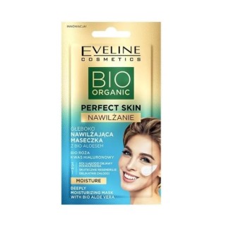 Eveline Bio Organic Perfect Skin diep hydraterend gezichtsmasker met Bio Aloë Vera 8 ml