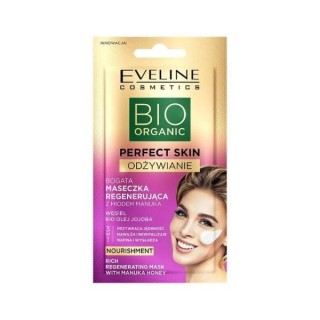 Eveline Bio Organic Perfect Skin rich Відновлююча маска для обличчя з медом манука 8 мл