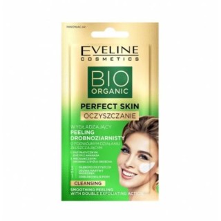 Eveline Bio Organic Perfect Skin smoothing Дрібнозернистий Peeling з подвійним ефектом відлущування 8 мл