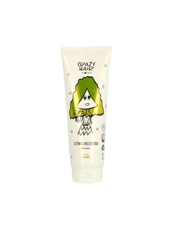 HiSkin Crazy Hair Emollient hair conditioner with the scent of Banana 250 ml