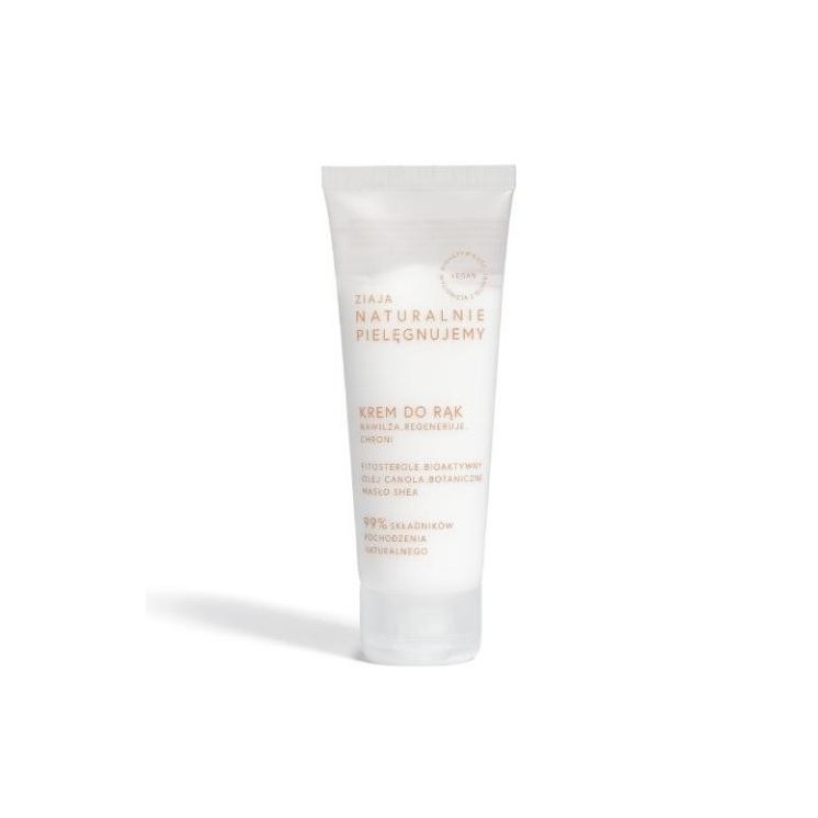 Ziaja Crème Mains Naturellement Hydratante et Régénérante 75 ml