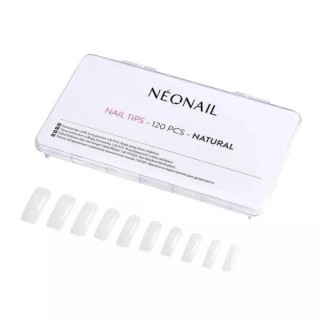 NeoNail Natural tips with a long pocket 120 pieces