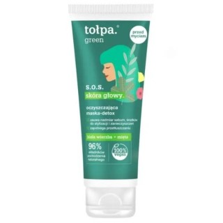 Tołpa Green SOS Purifying Detox hair mask for the scalp