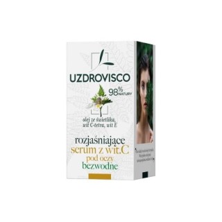 Uzdrovisco Brightening Eye Serum with Vitamin C anhydrous 15 ml