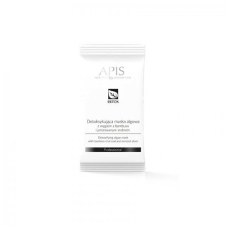 Apis Detox Detoxifying face algae mask with bamboo charcoal and ionized silver