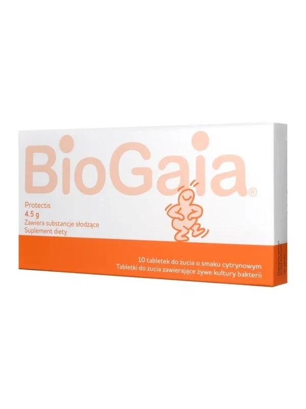 BioGaia prebiotic chewable tablets for children 10 pieces