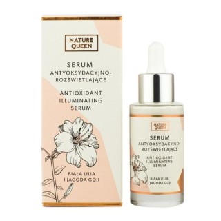 Nature Queen Antioxidant en Verhelderend Serum Witte Lelie en Gojibes 30 ml