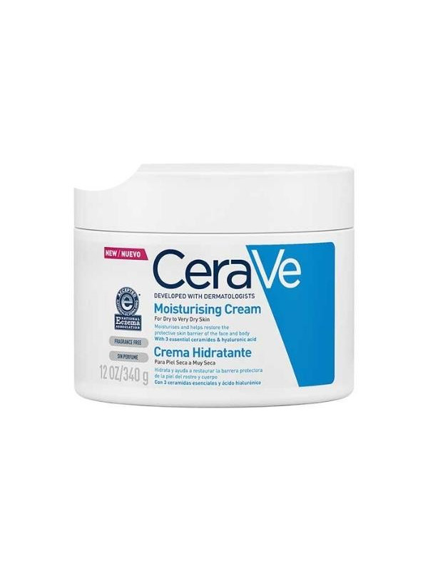 Cerave Зволожуючий бальзам для сухої та дуже сухої шкіри 340 г