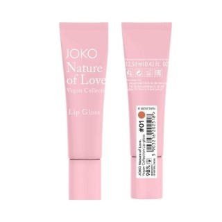 Joko Nature of Love Vegan Collection Блиск для губ /01/