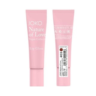 Joko Nature of Love Vegan Collection Блиск для губ /03/