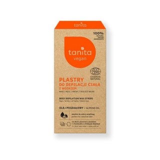 Tanita Vegan Strips with wax for body depilation 12 patches