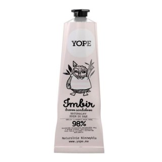 YOPE Natural Hand Cream Ginger and Sandalwood