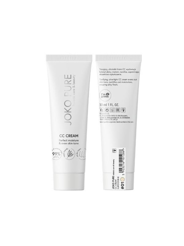 Joko PURE Holistic Care & Beauty toning ultralichte CC Cream /01/ 30 ml