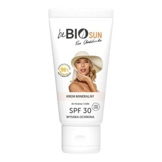 Натуральний мінеральний крем beBIO Sun Ewa Chodakowska для обличчя та тіла SPF30