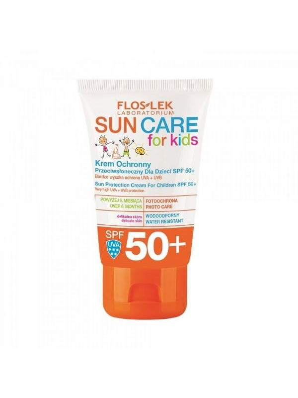 Floslek Sun Care Захисний сонцезахисний крем для дітей SPF50 +