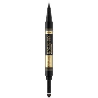 Eveline Brow Art Duo Pen and Eyebrow Powder 2in1 Dark