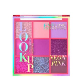 Eveline Eyeshadow Palette van 9 Neon Pink kleuren