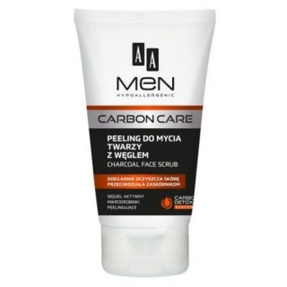 AA Men Carbon Care Peeling для вмивання обличчя з вуглецем