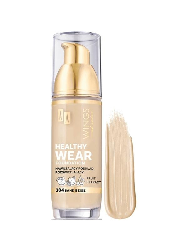 AA Wings of Color Healthy Wear Moisturizing Foundation /304/ Sand Beige