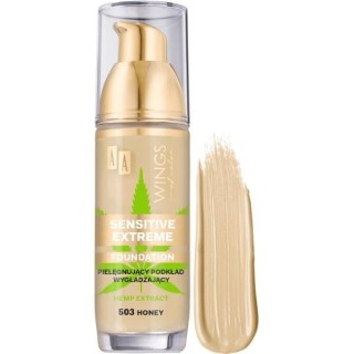 AA Wings of Color Sensitive Extreme Smoothing foundation /503/ Honey