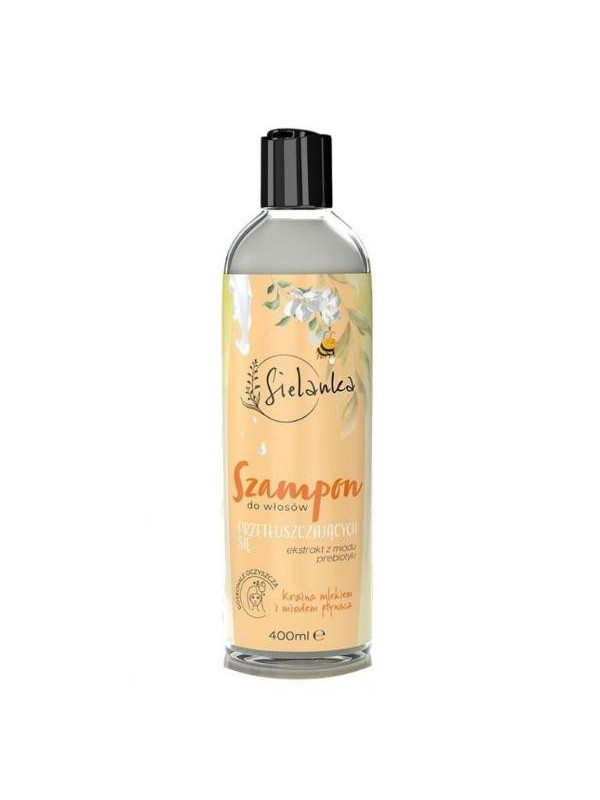 Sielanka Shampoo for oily hair with Honey Extract and Prebiotics 400 ml