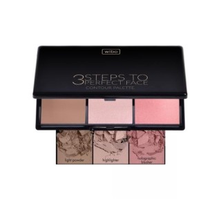 Wibo 3 Steps to Perfect Face Light face contouring palette