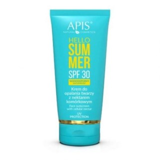 Apis Hello Summer SPF30 Zonnebrandcrème voor het gezicht met cellulaire nectar