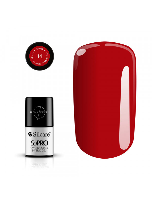 Silcare SoPro Hybrid varnish for sensitive nails /014/ 7 g