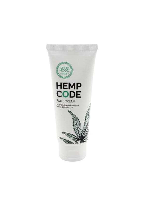 Good Mood Hemp Code Зволожуючий крем для ніг для сухої та нормальної шкіри