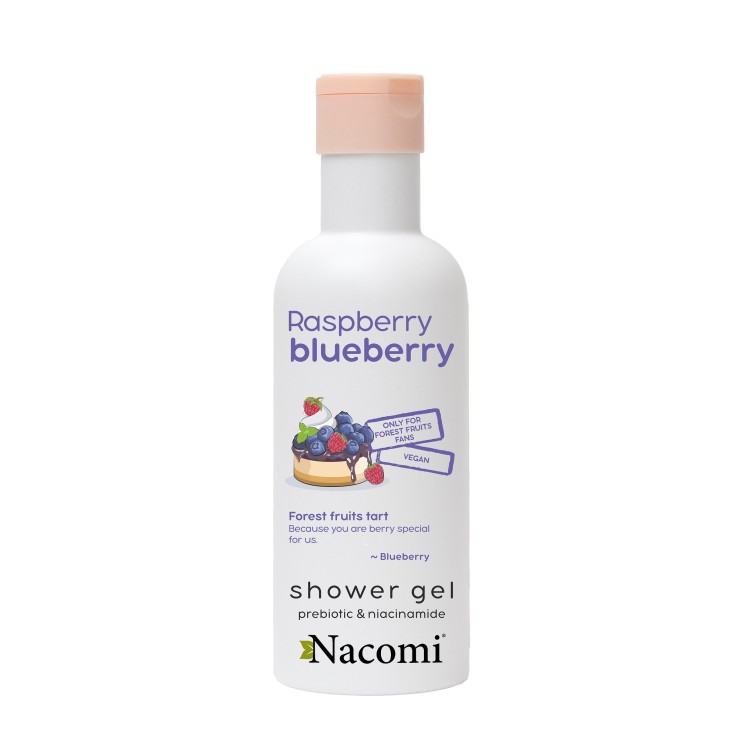 Nacomi Blueberry and Raspberry Shower Gel