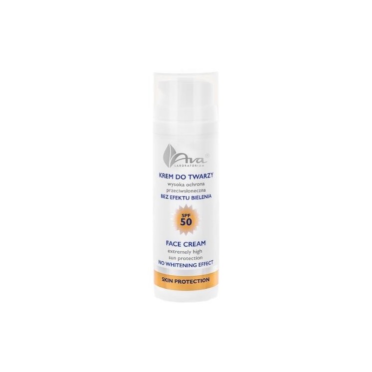 Ava Skin Protection Krem nawilżający z filtrem SPF50 50 ml
