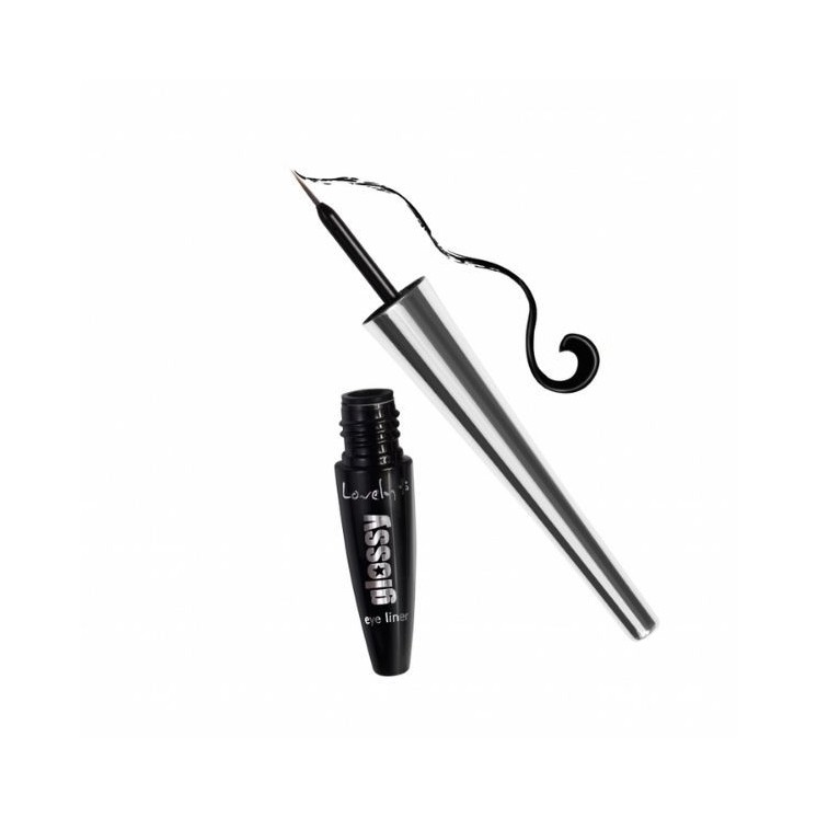 Lovely Glossy Eyeliner met hoogglans Zwart 2 gr