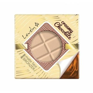 Lovely Creamy Chocolate mat Bronzing poeder voor gezicht en lichaam 9 g