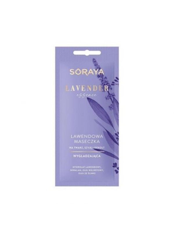 Soraya Lavender Essence Smoothing Mask для обличчя, шиї та декольте