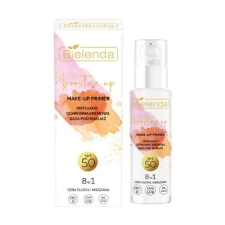 Bielenda Boost Me Up matująco-ochronna kremowa Baza pod makijaż SPF50