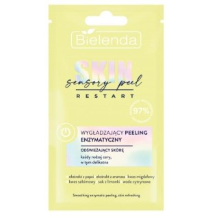 Bielenda Skin Restart Sensory Mask wygładzający Peeling enzymatyczny