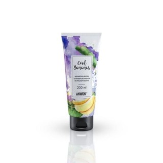 Anwen Cool Bananas banaan Kleur verkoelend masker voor blond haar 200 ml