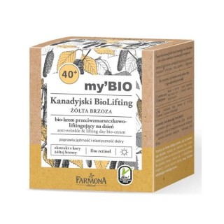 Farmona my' BIO Canadian BioLifting 40+ Yellow Birch Біо-Денний крем проти зморшок і ліфтингу