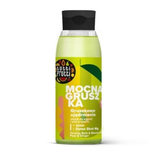 Farmona Tutti Frutti Strong Pear зміцнююча олія для ванни та душу Pear and Ginger + Detox Shot Mg 400 мл