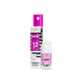 Delia Hard Nails hardening nail conditioner Effect in 12 days