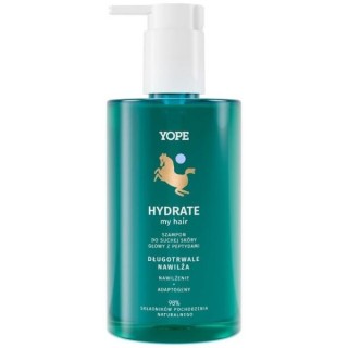 YOPE Hydrate My Hair Shampoo for dry scalp with peptides